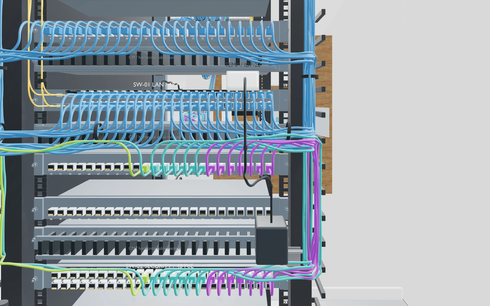 Monitoring · rack intake temperature